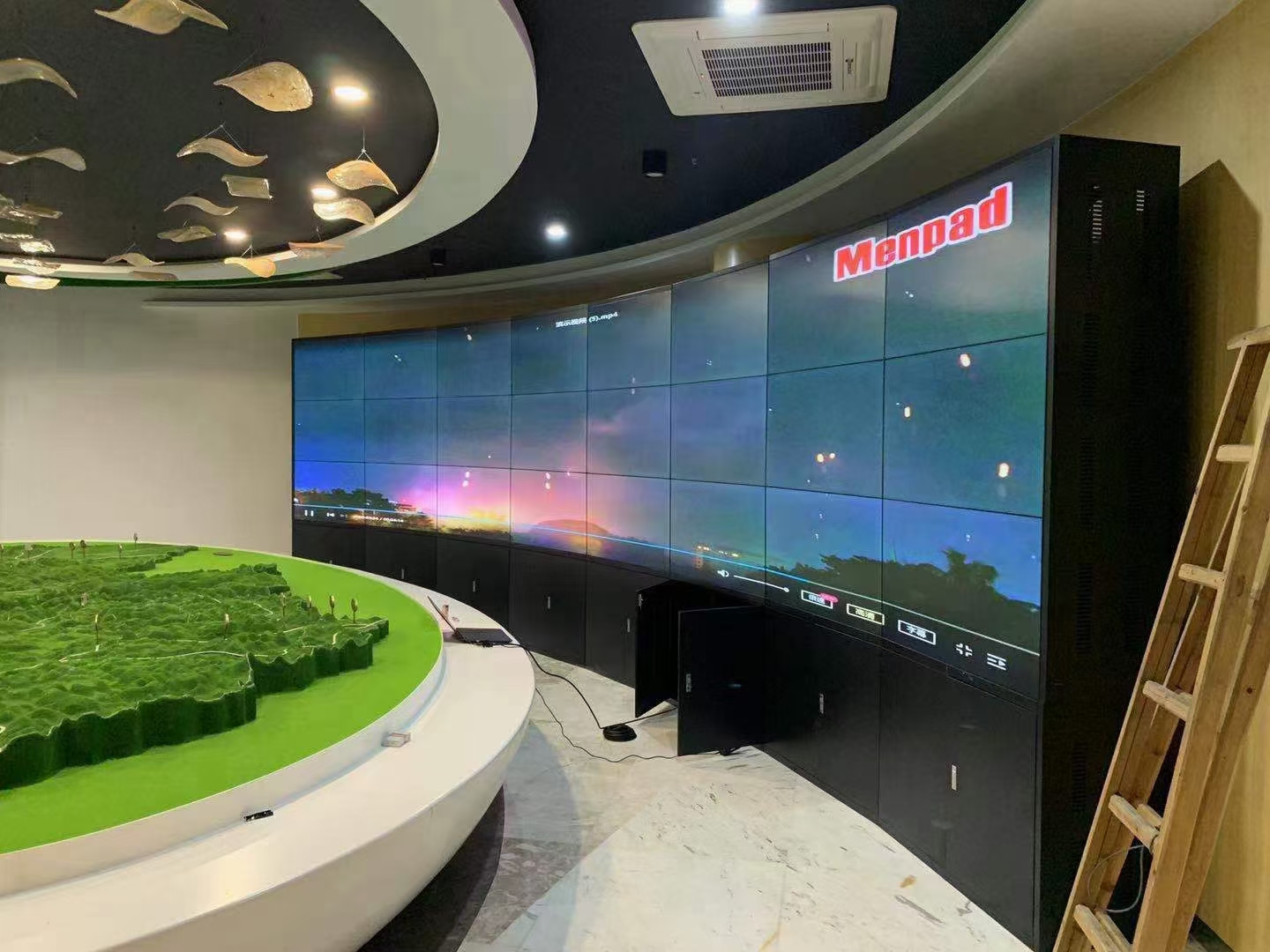 洮北拼接屏安装案例展示